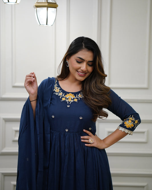 Harshita - A graceful piece celebrating eternal love(BLUE)