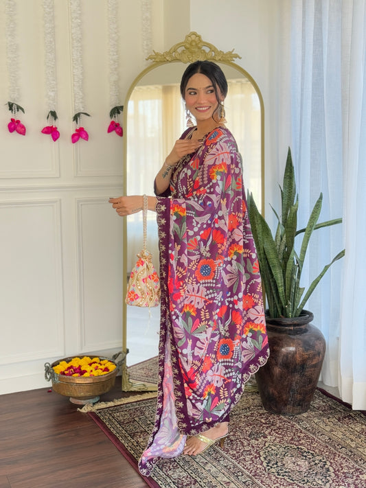 Eshanika - A dreamy piece inspired by the stars (Wine)