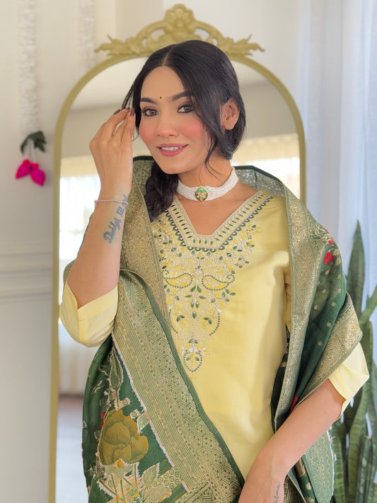 Chandrika - A classic kurti radiating feminine grace