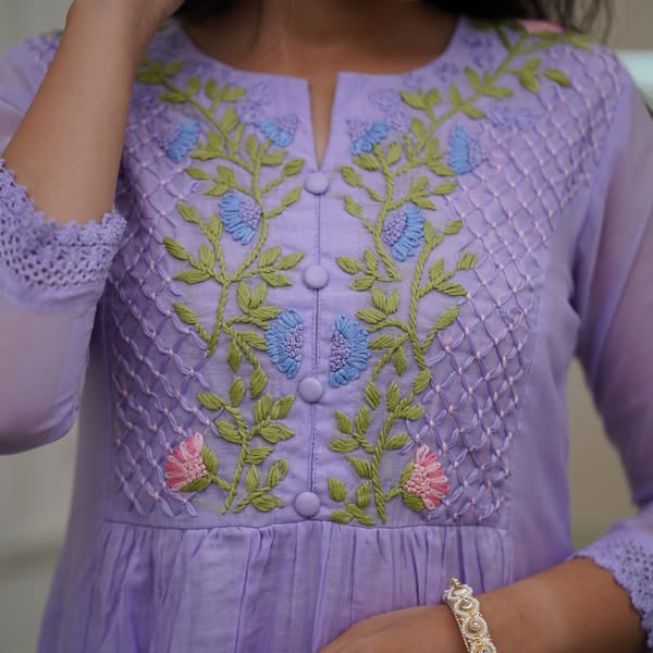 Aavika - A modern kurti infused with festive energy