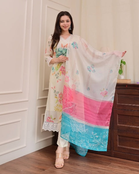 Komalika - A soft pastel kurti glowing with subtle charm