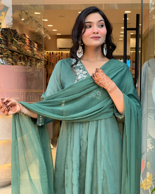 Keya - A light and breezy kurti perfect for summer days (Teal)