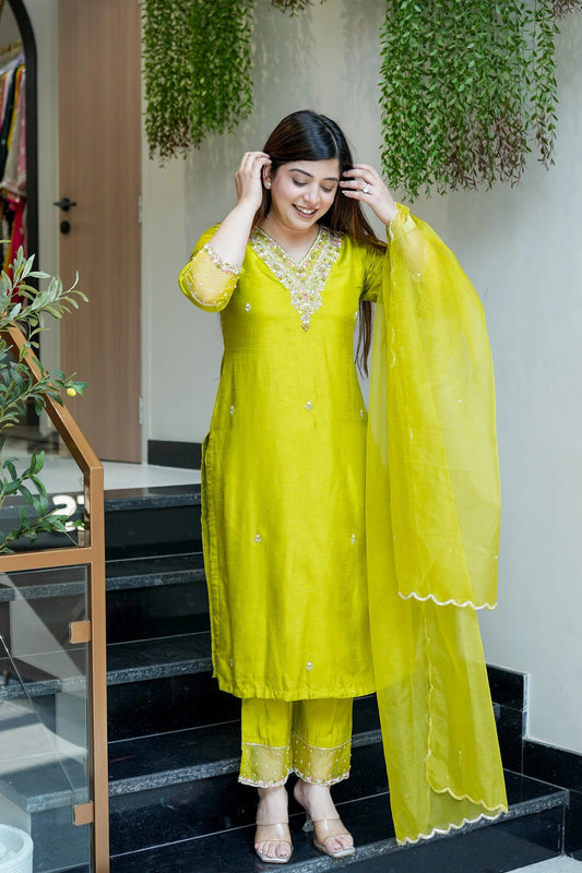 Shrija - A joyful kurti radiating warmth