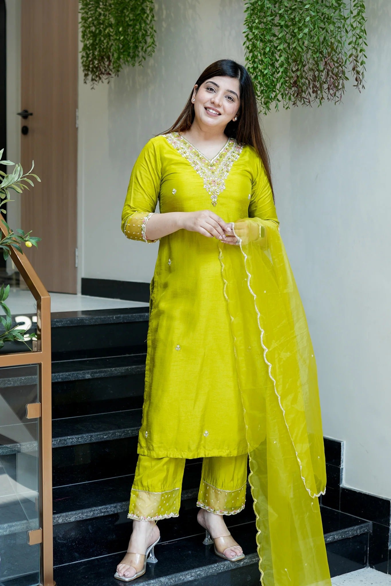 Shrija - A joyful kurti radiating warmth