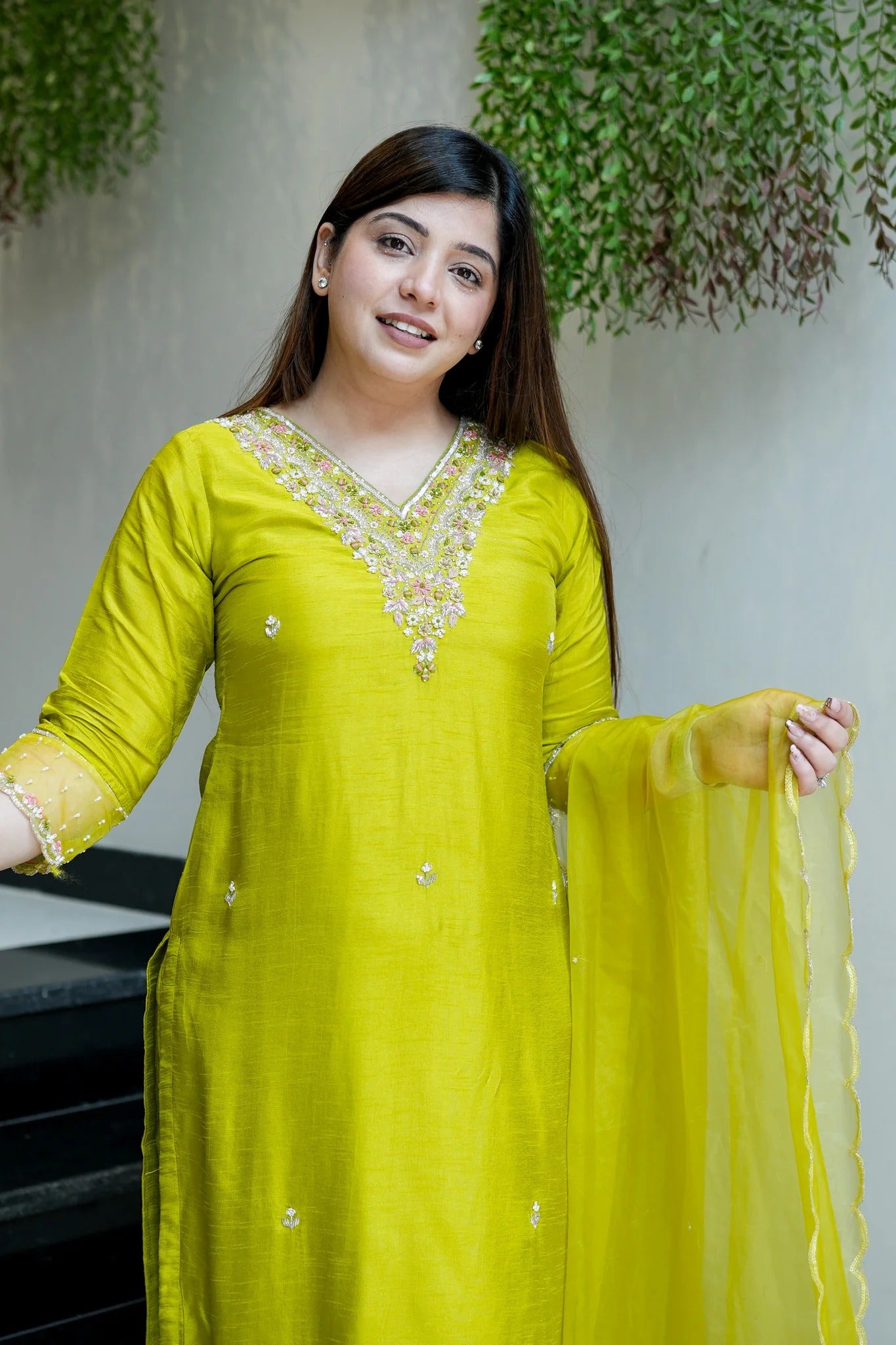 Shrija - A joyful kurti radiating warmth