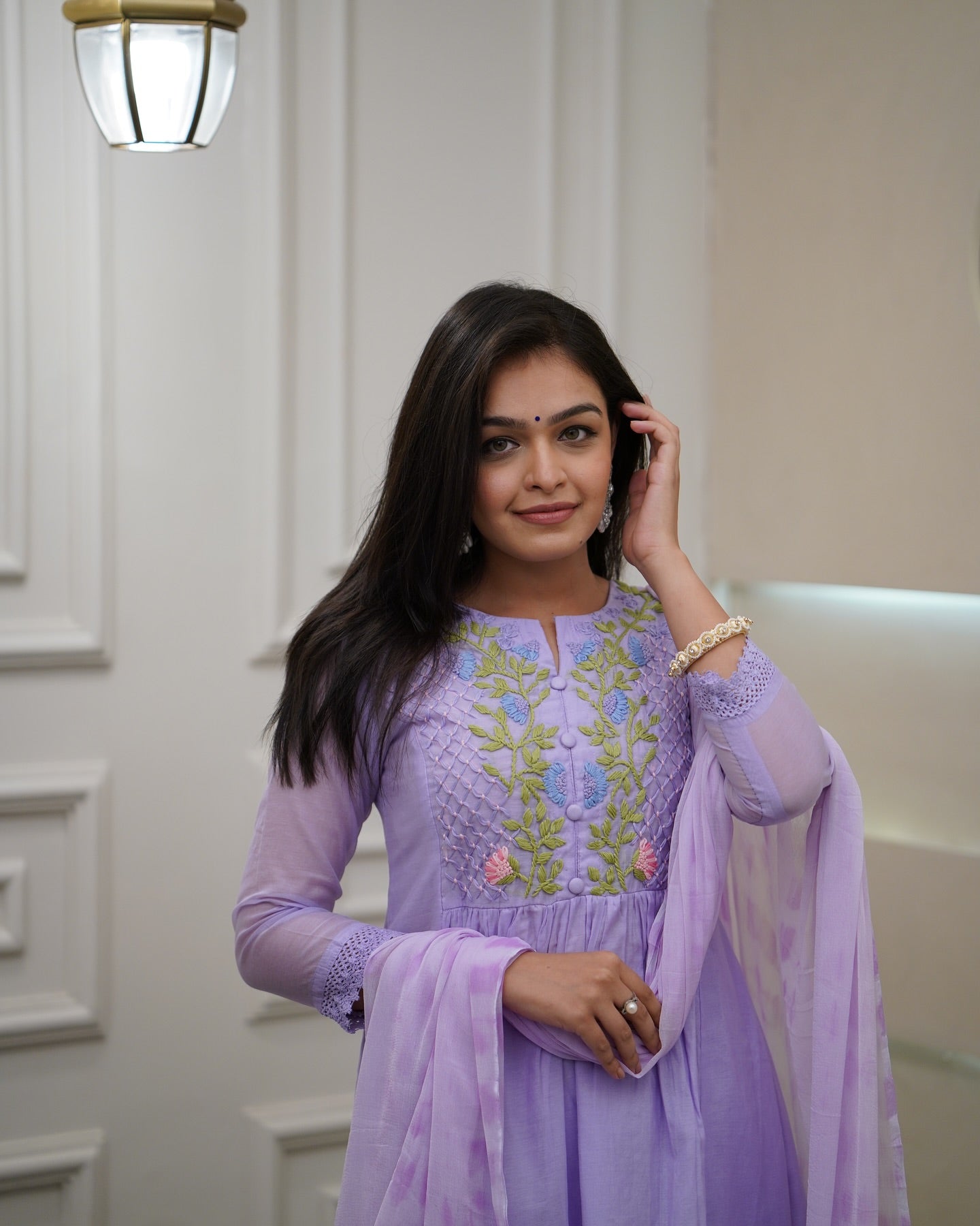 Aavika - A modern kurti infused with festive energy