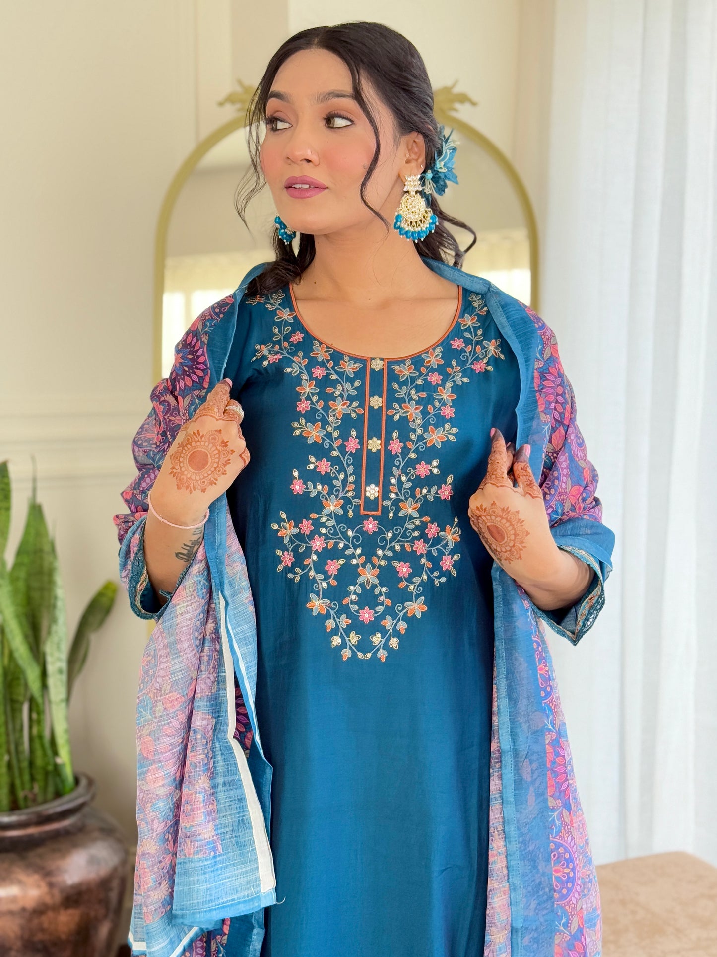 Vritika - A minimal yet radiant kurti for subtle style