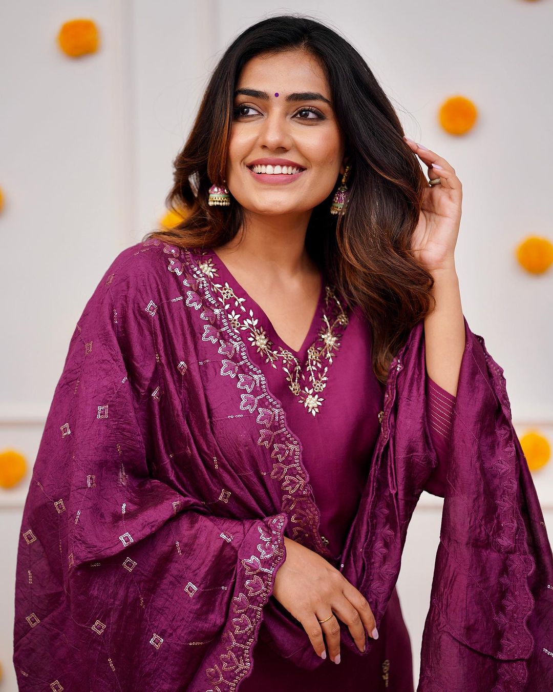 Mokshita - A divine-inspired kurti crafted for elegance (Pink)
