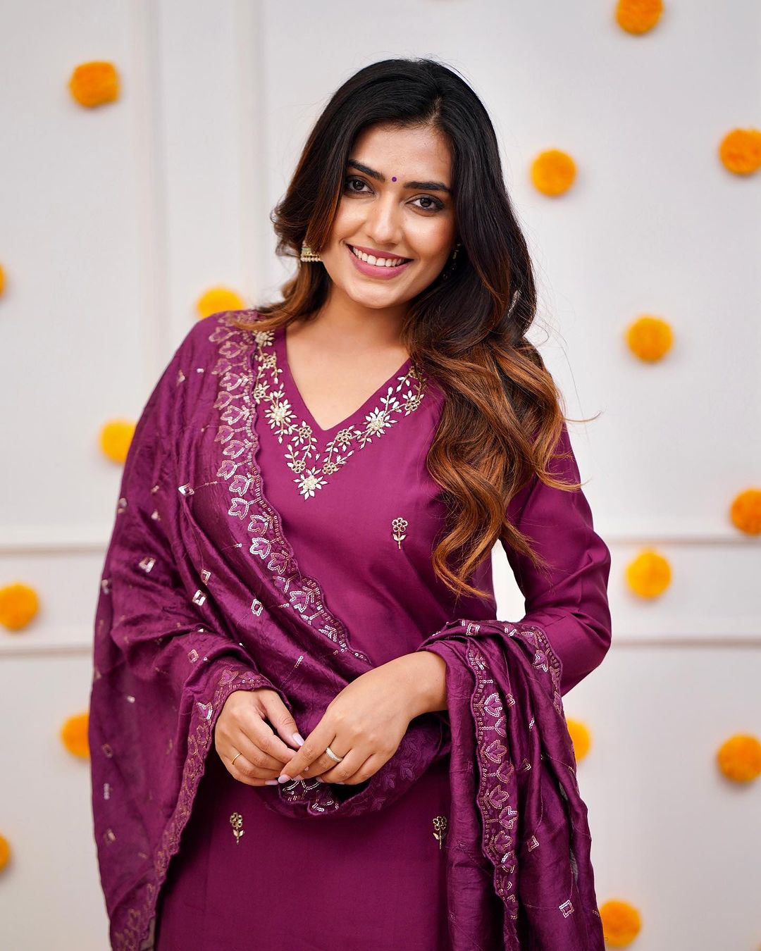Mokshita - A divine-inspired kurti crafted for elegance (Pink)