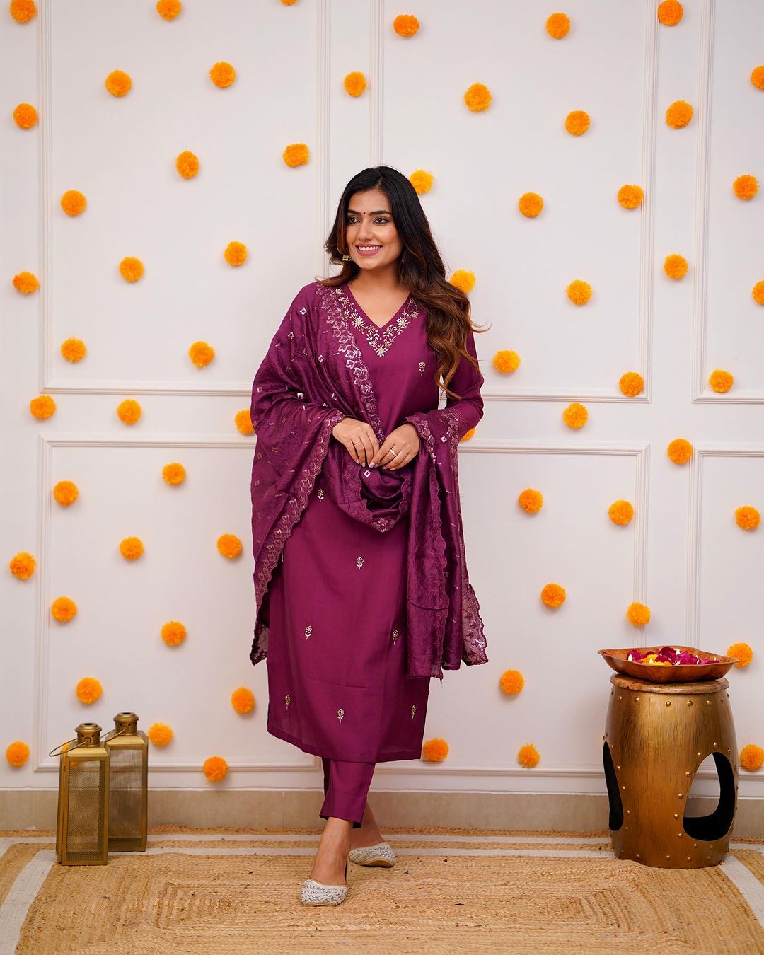 Mokshita - A divine-inspired kurti crafted for elegance (Pink)