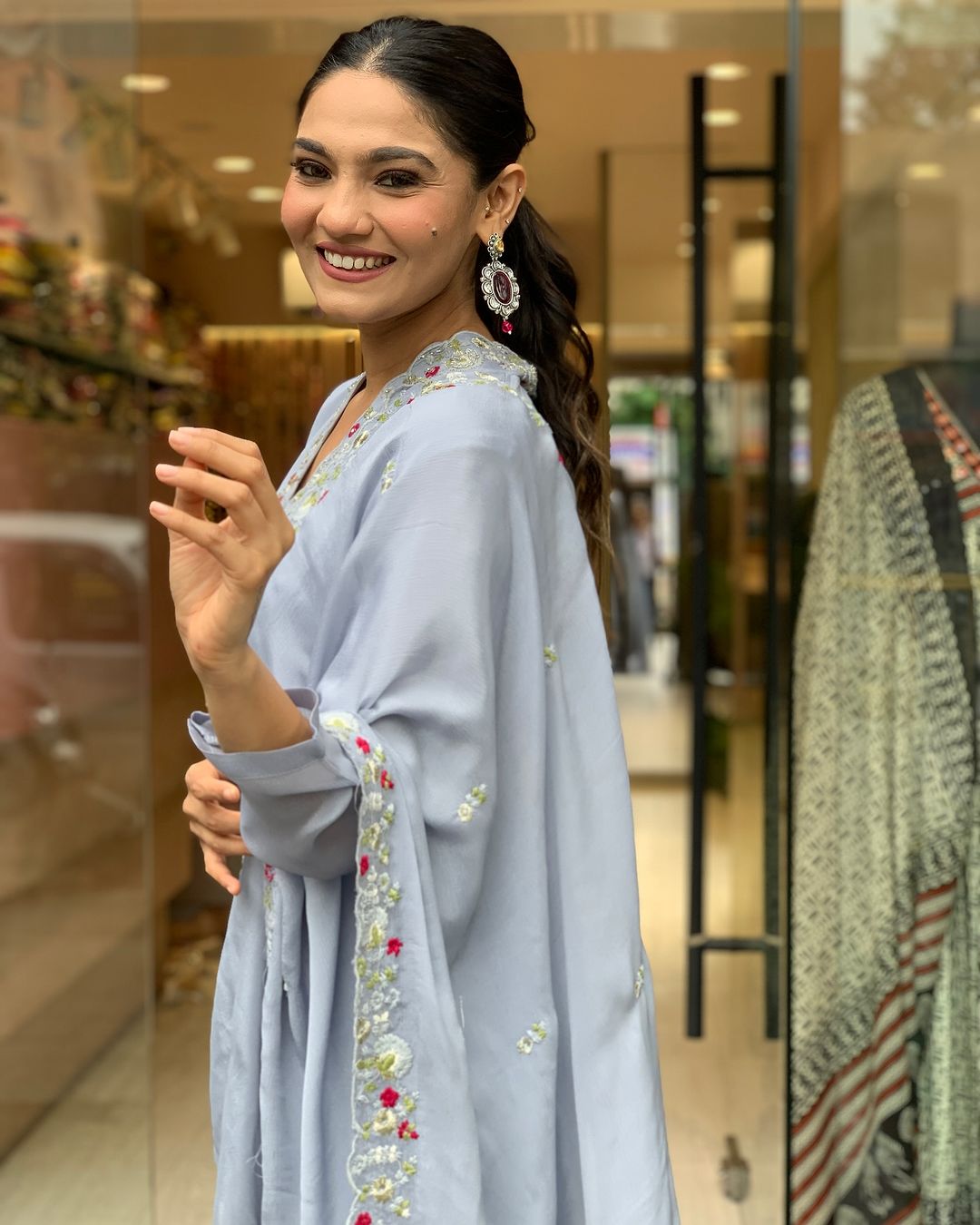 Prisha - A soft and subtle kurti for everyday elegance (Grey)