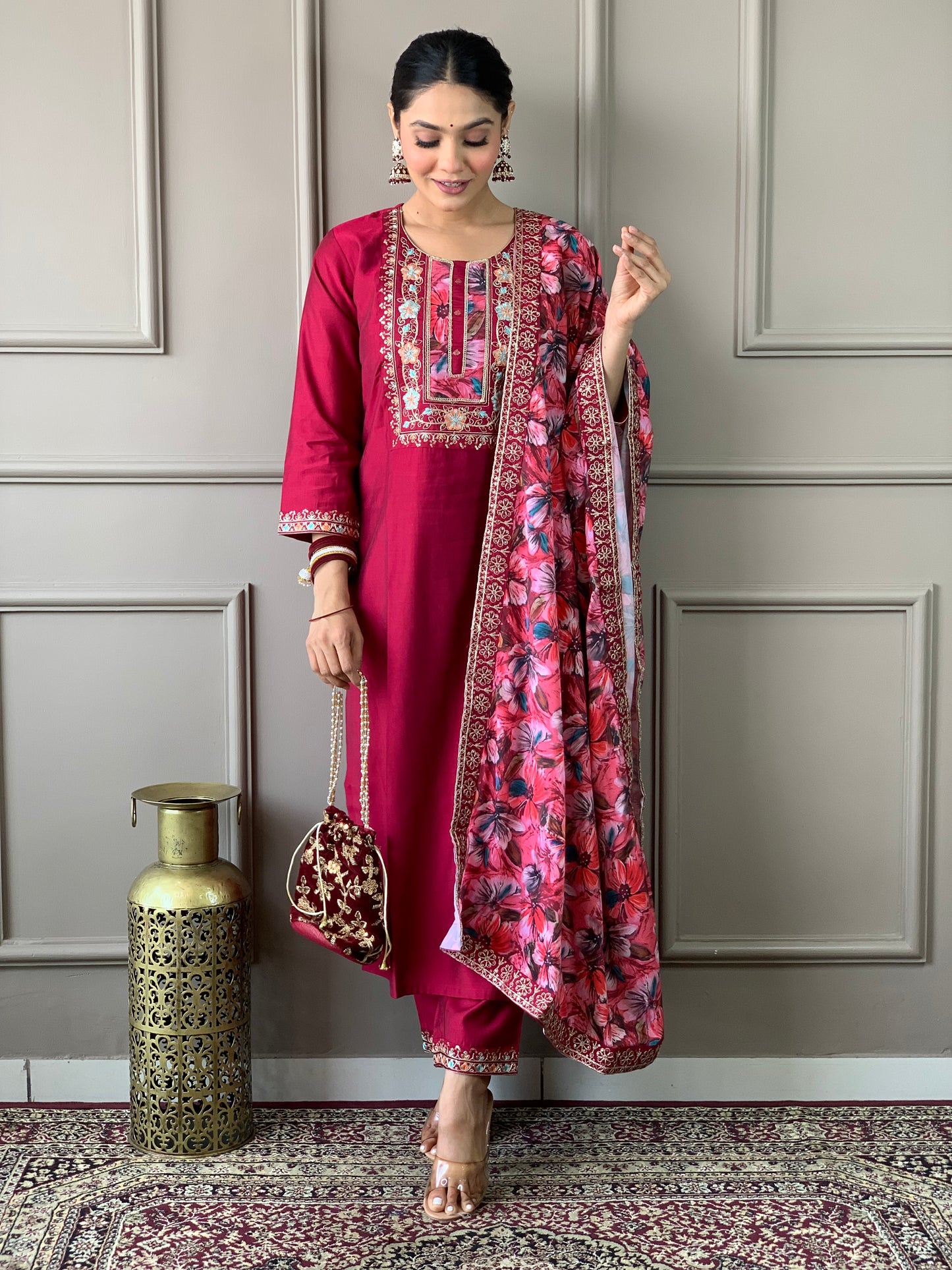Nayantara - A pastel-inspired beauty with gentle hues (Pink)