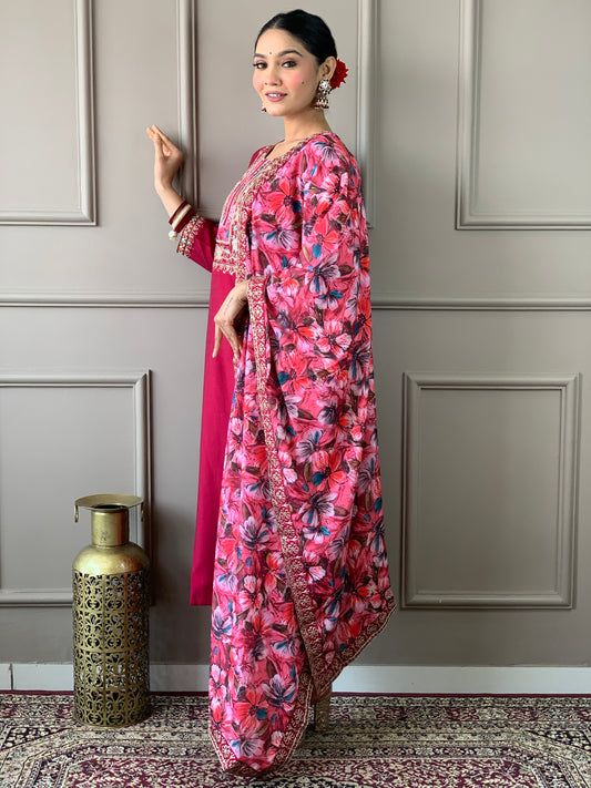 Nayantara - A pastel-inspired beauty with gentle hues (Pink)