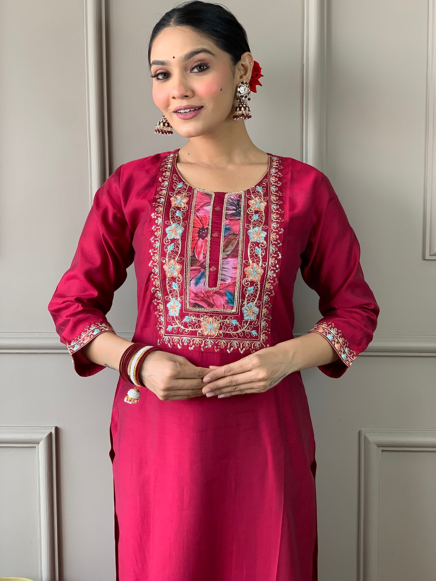 Nayantara - A pastel-inspired beauty with gentle hues (Pink)