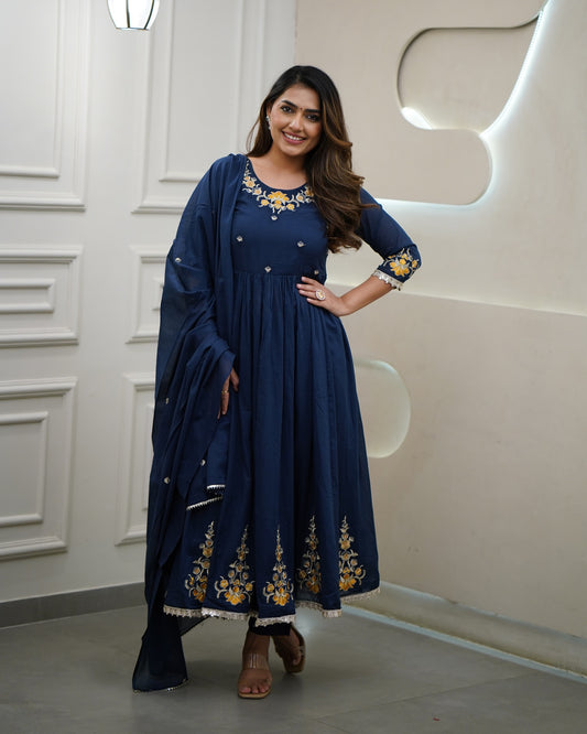 Harshita - A graceful piece celebrating eternal love(BLUE)