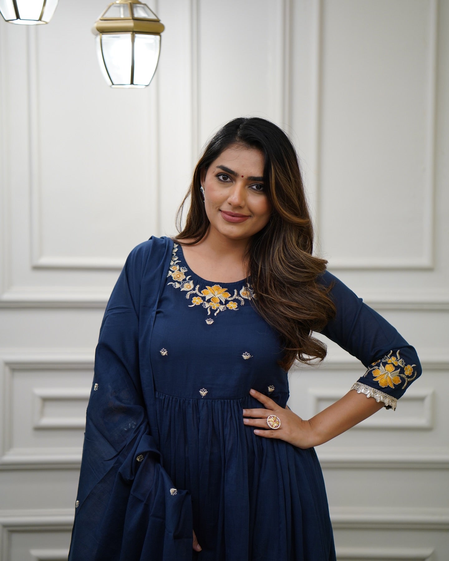 Harshita - A graceful piece celebrating eternal love(BLUE)
