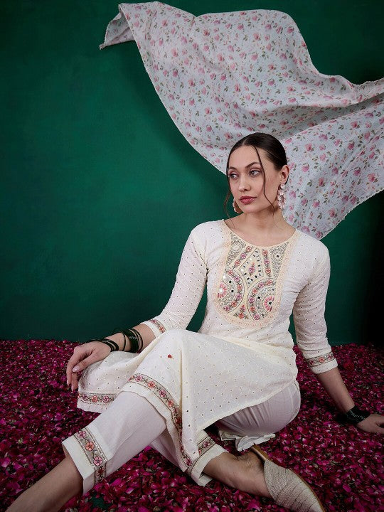 Ridhima - A classic kurti with soft undertones of tradition