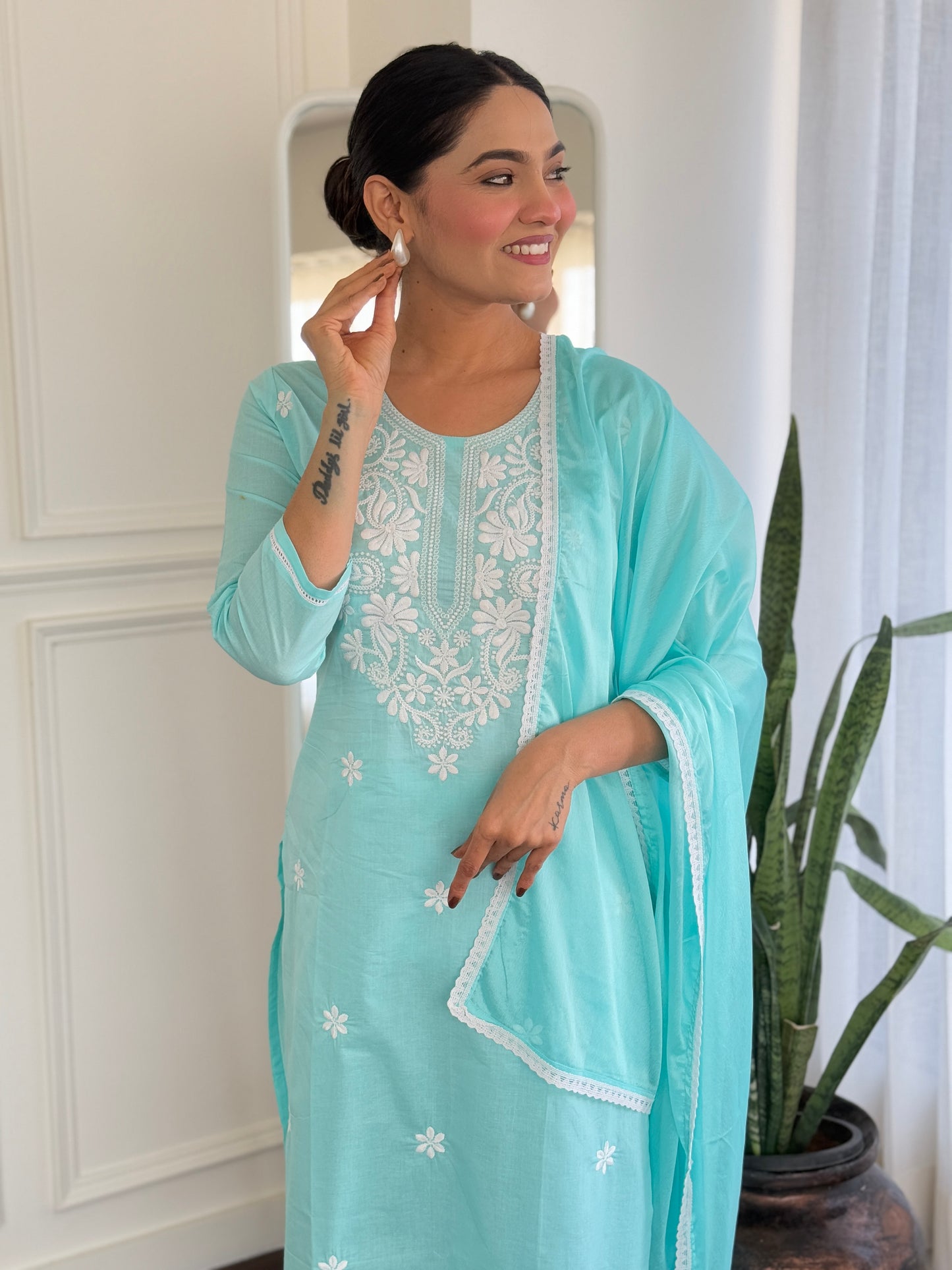 Nrityaa - A bold kurti with sacred inspiration