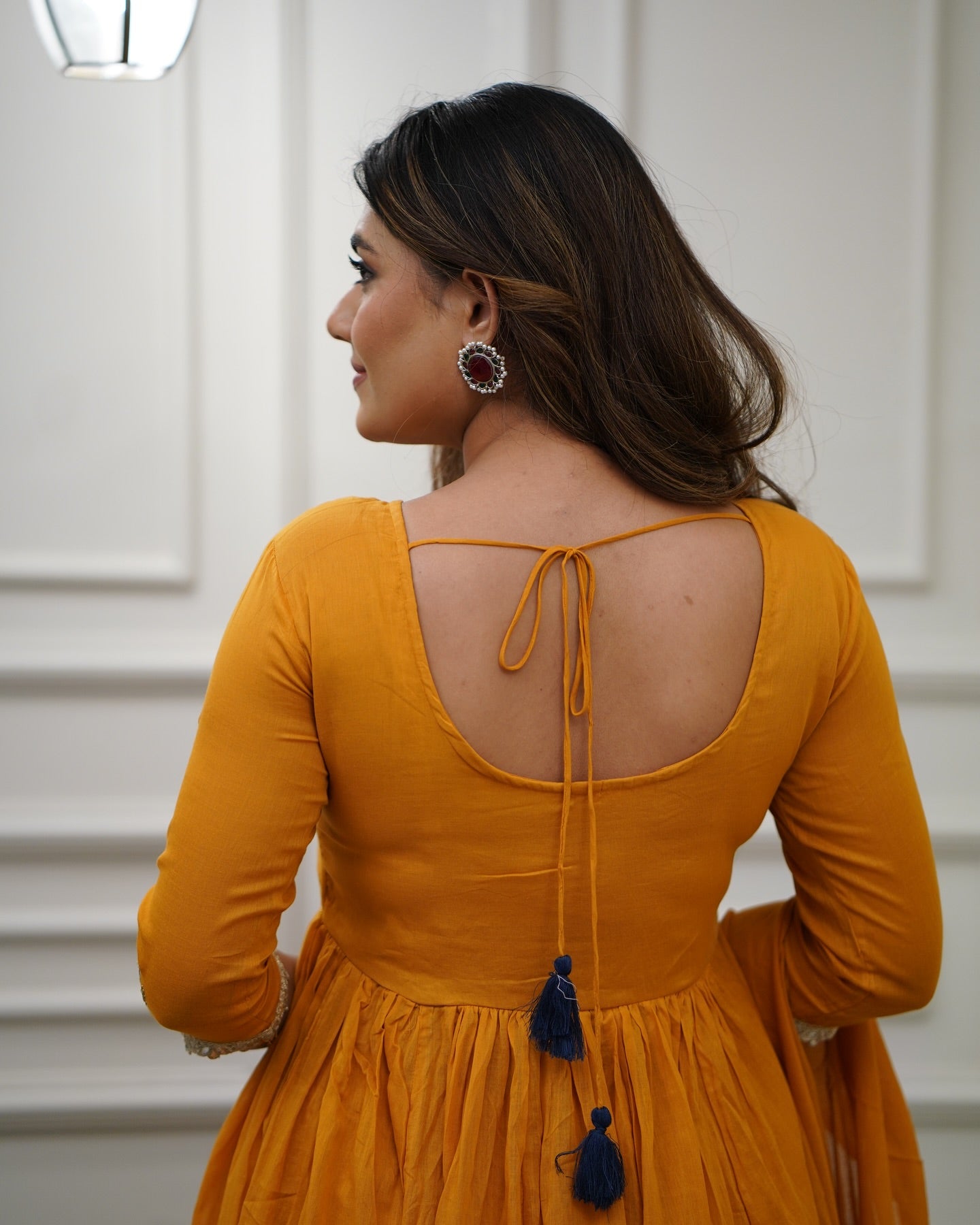 Harshita - A graceful piece celebrating eternal love (ORANGE)