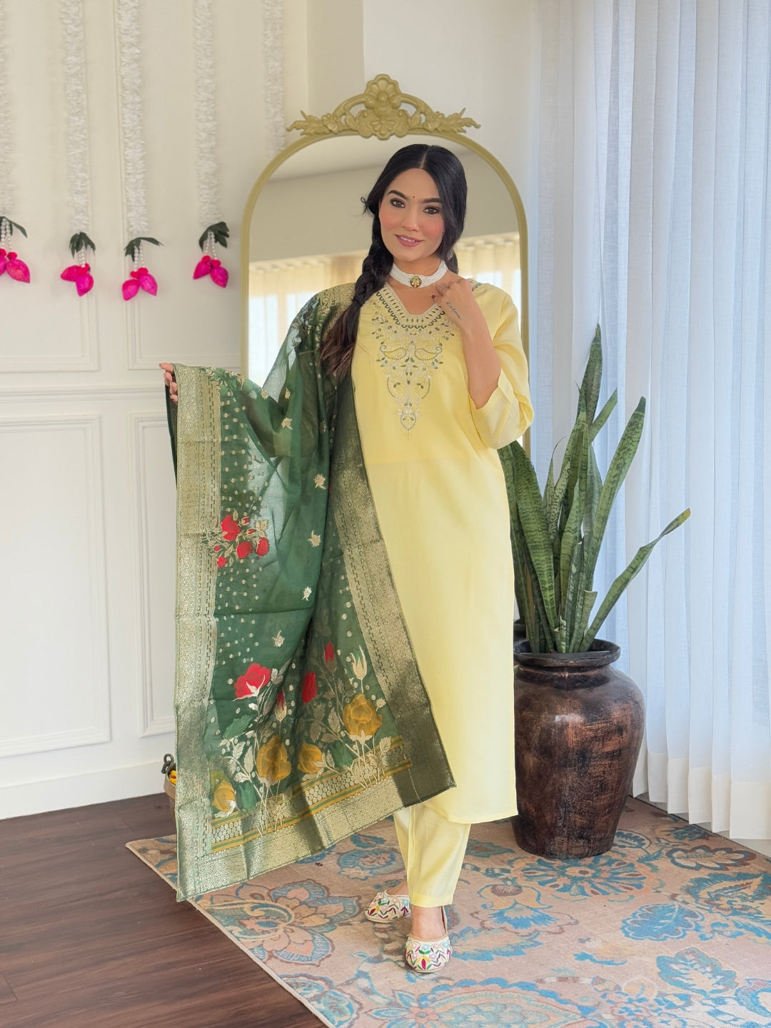 Chandrika - A classic kurti radiating feminine grace