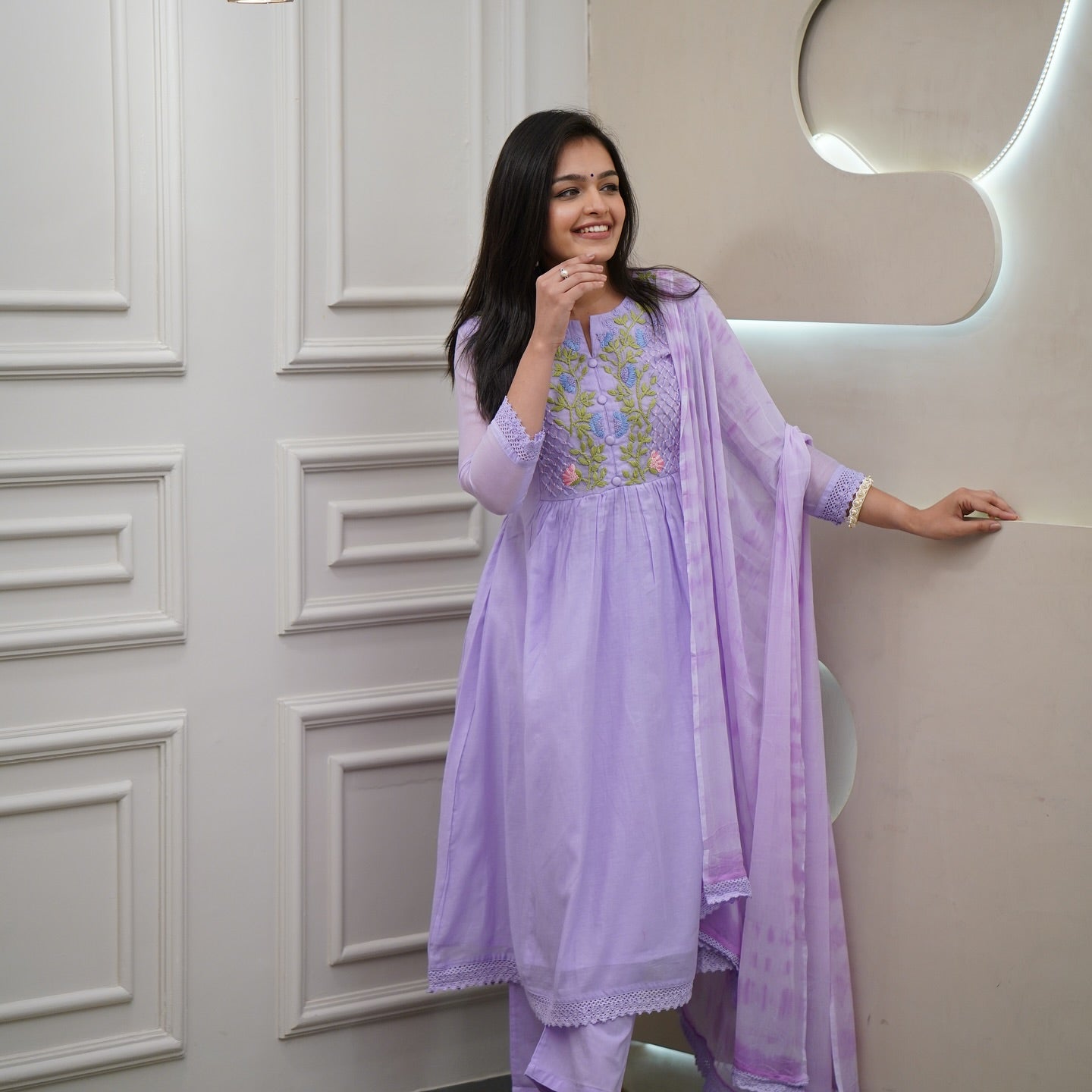 Aavika - A modern kurti infused with festive energy