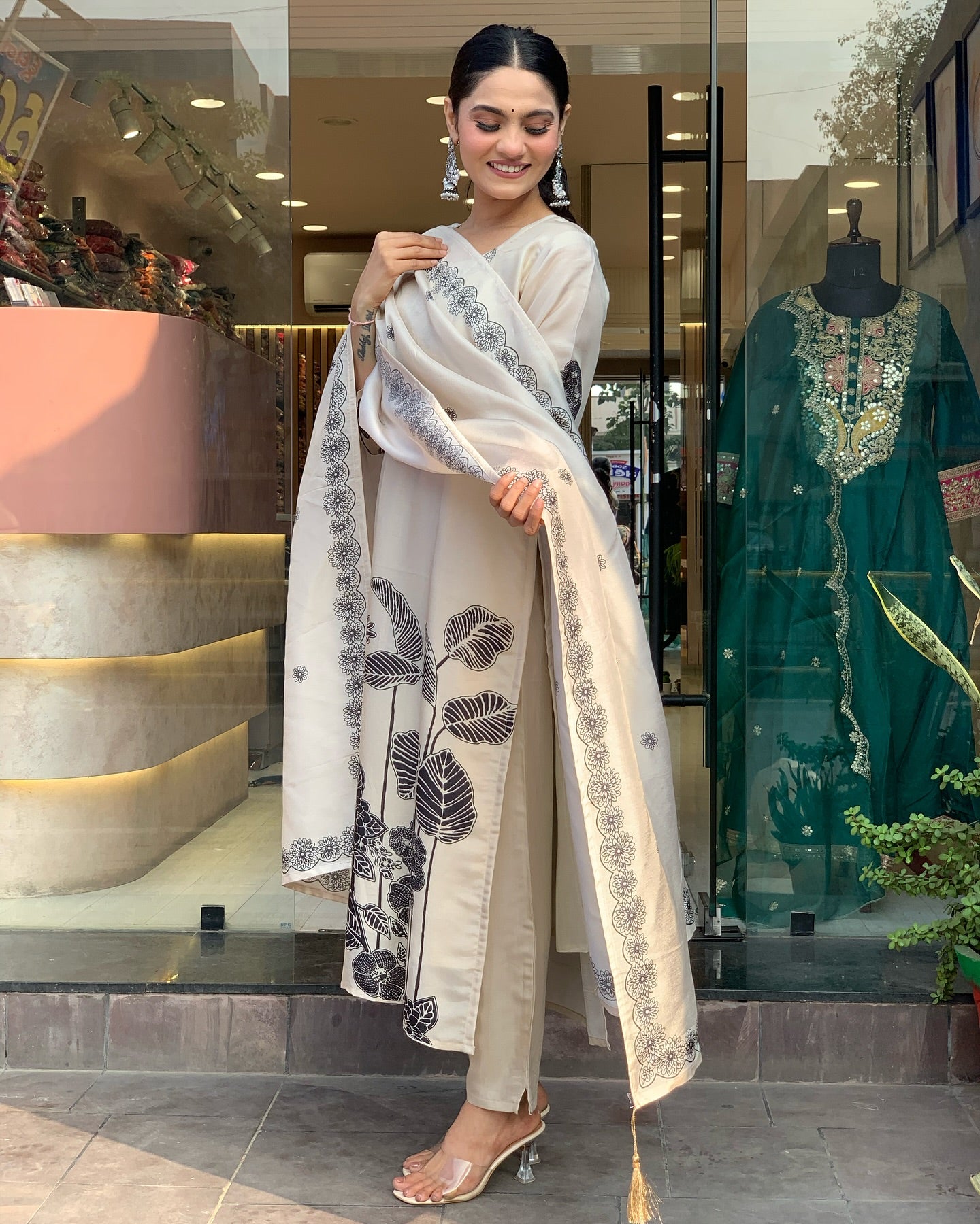 Tanushree - A delicate kurti crafted for festive elegance