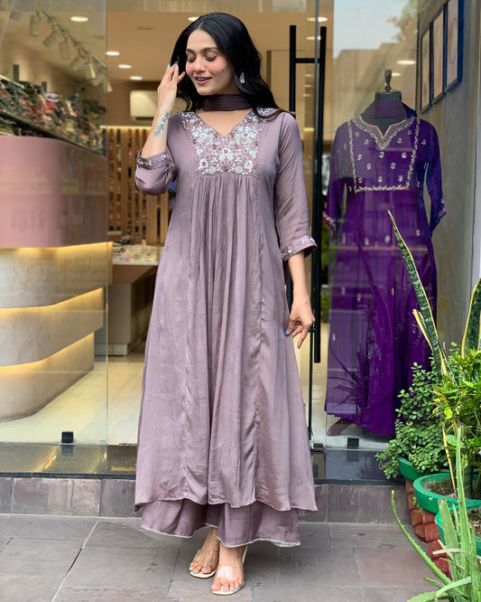Keya - A light and breezy kurti perfect for summer days (Onion)