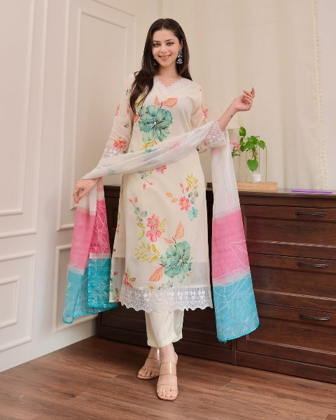 Komalika - A soft pastel kurti glowing with subtle charm