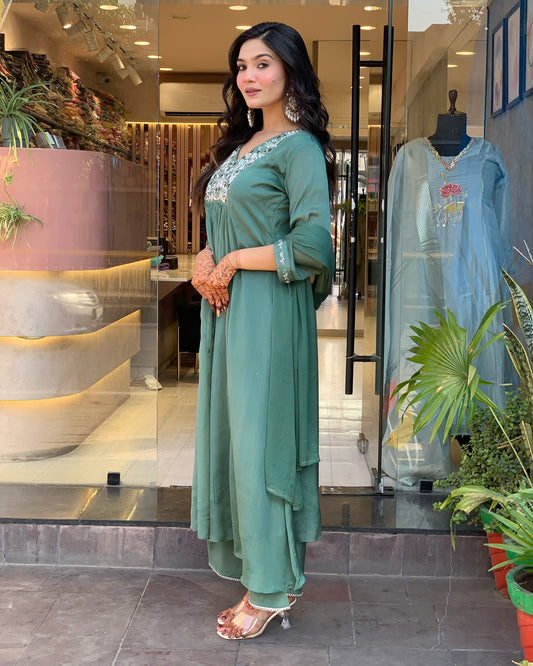 Keya - A light and breezy kurti perfect for summer days (Teal)