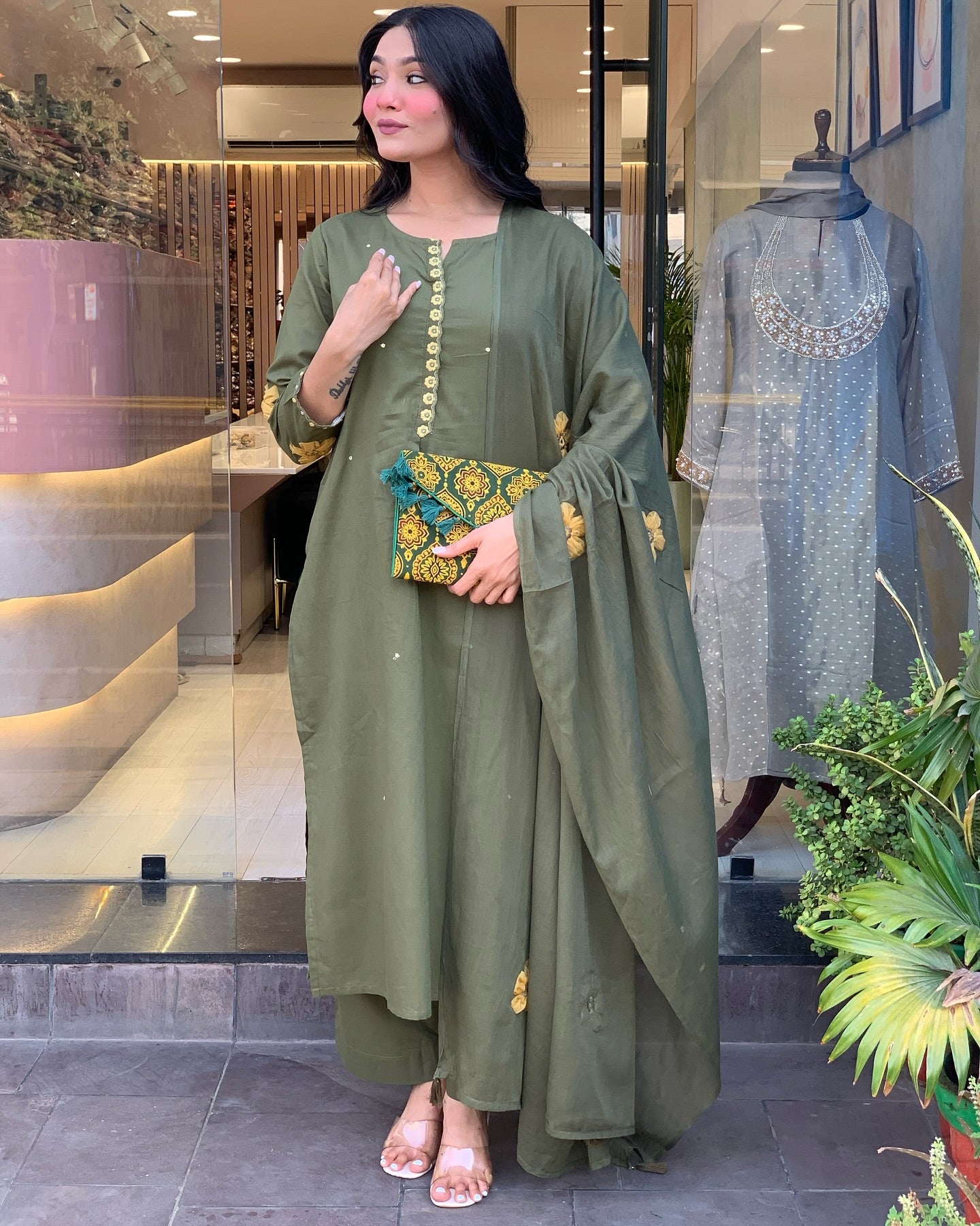 Anvitha - A contemporary kurti with intricate details