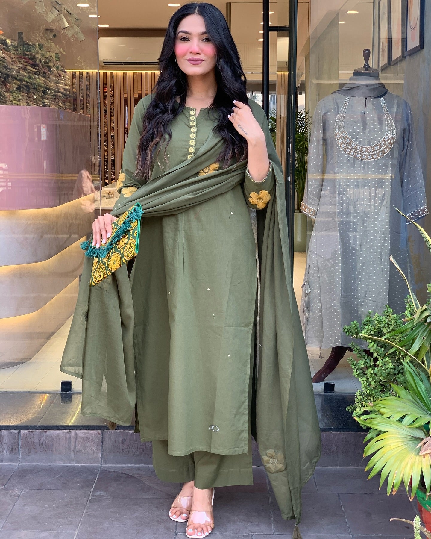 Anvitha - A contemporary kurti with intricate details