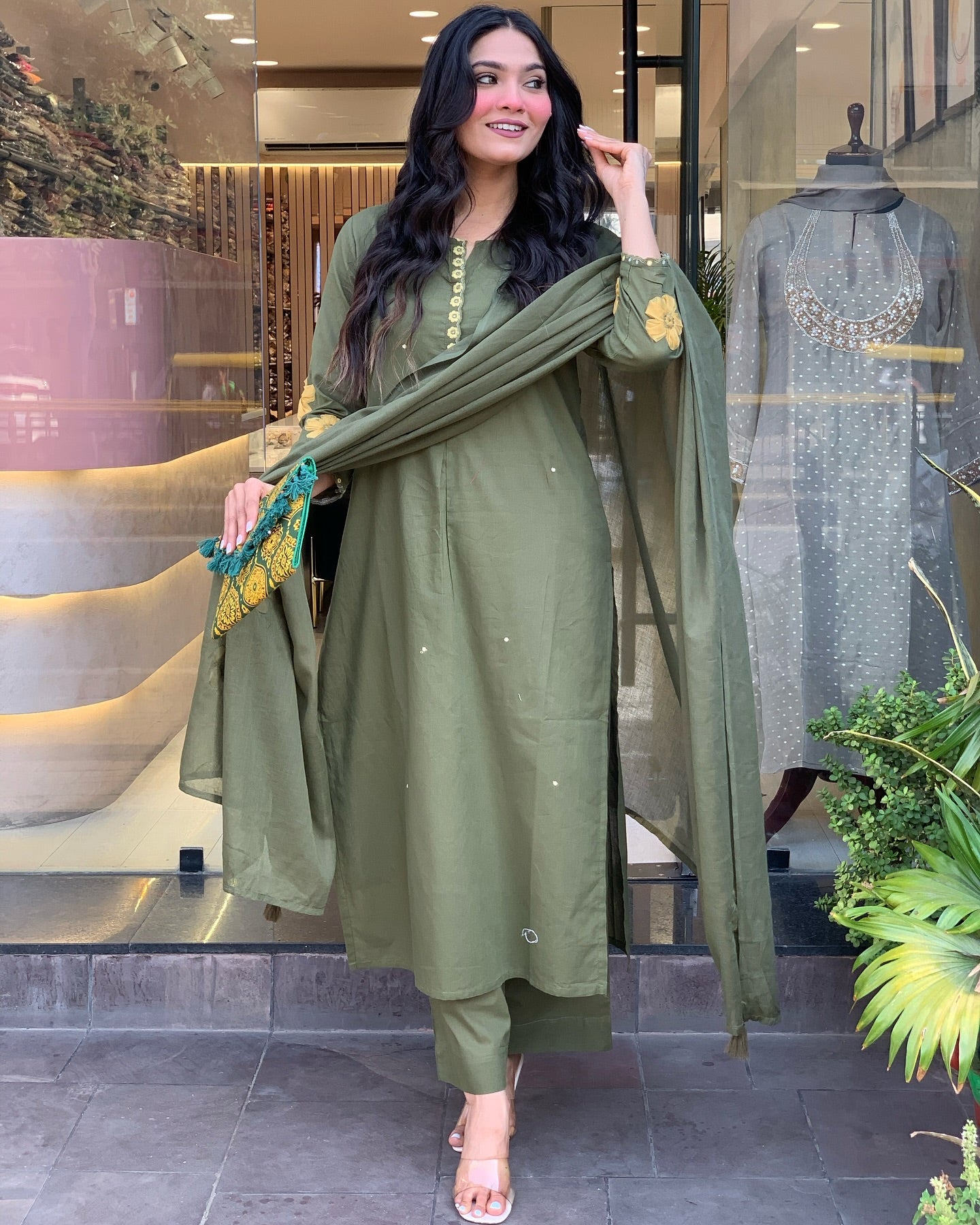 Anvitha - A contemporary kurti with intricate details