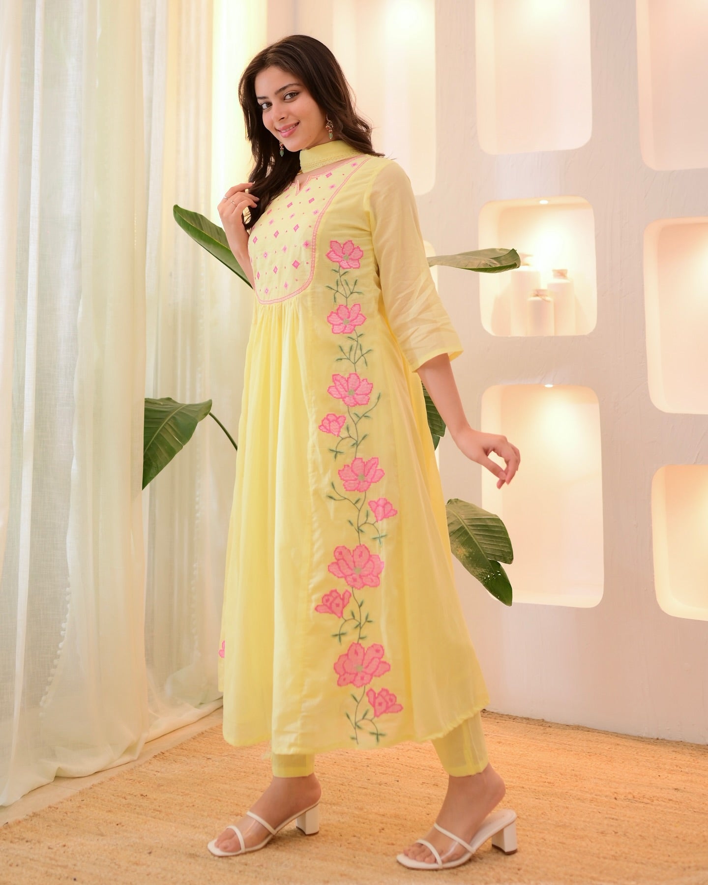 Tarunika - A festive design made to shine bright (Yellow)