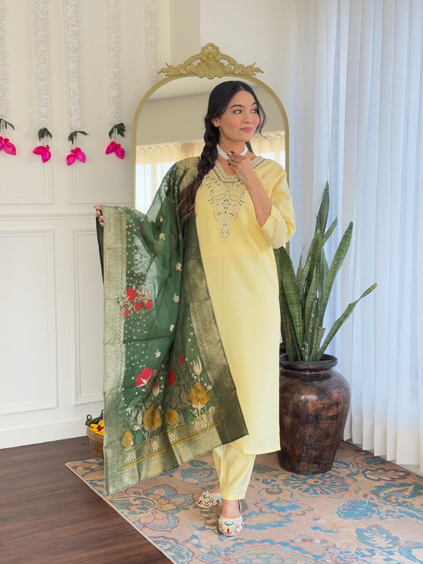 Chandrika - A classic kurti radiating feminine grace