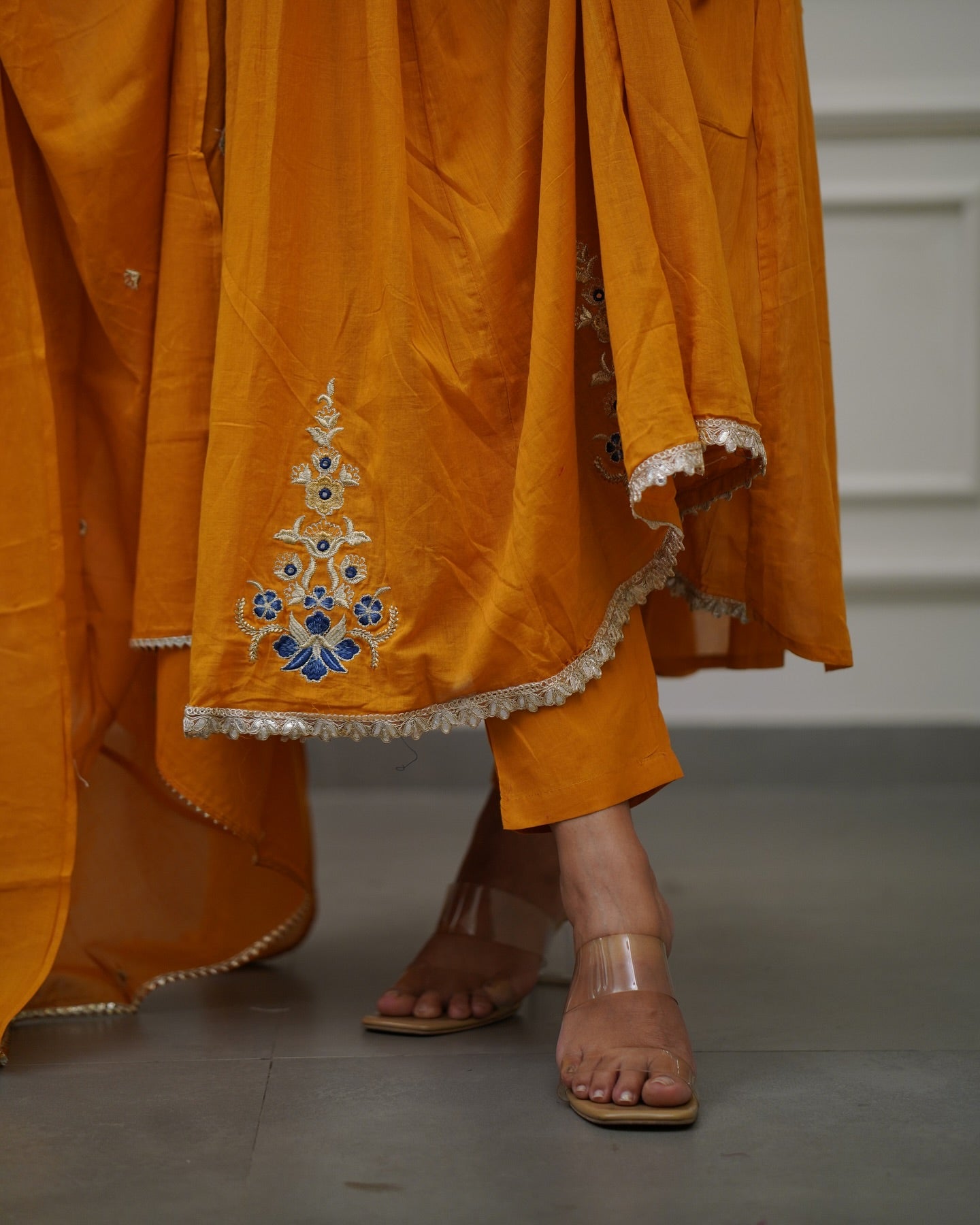 Harshita - A graceful piece celebrating eternal love (ORANGE)