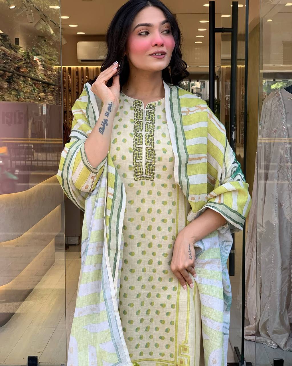 Shravya - A melodic design that flows with rhythm and charm