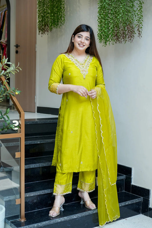 Shrija - A joyful kurti radiating warmth