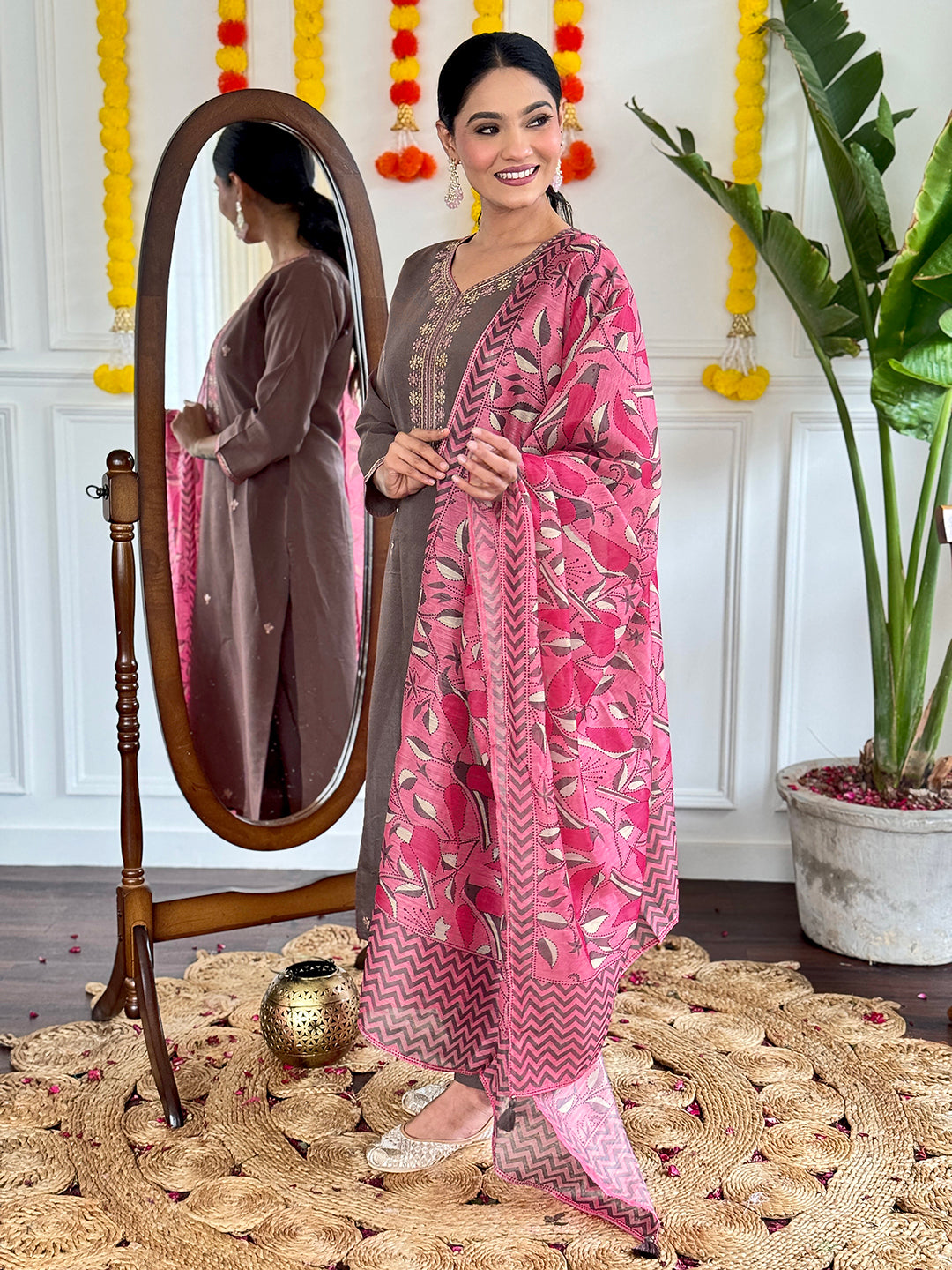 Manorama - A traditional piece with  a refined finish
