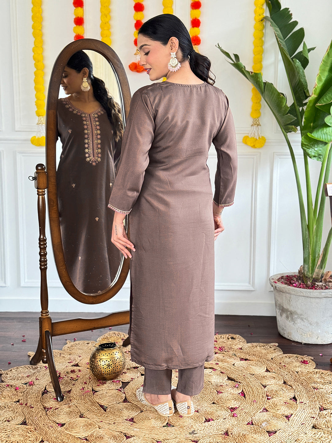 Manorama - A traditional piece with  a refined finish