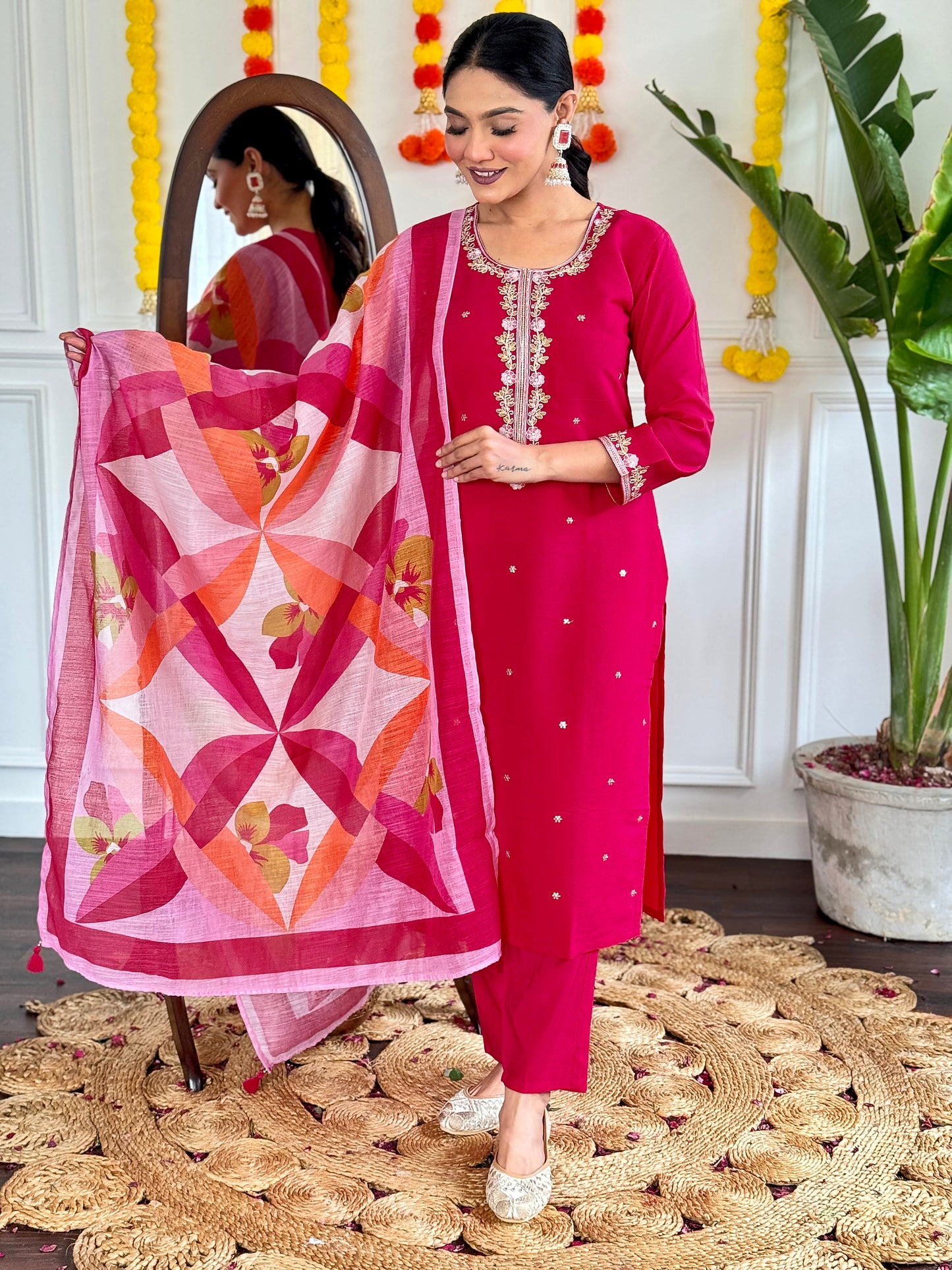 Suhasini	- A kurti that celebrates womanly charm and joy