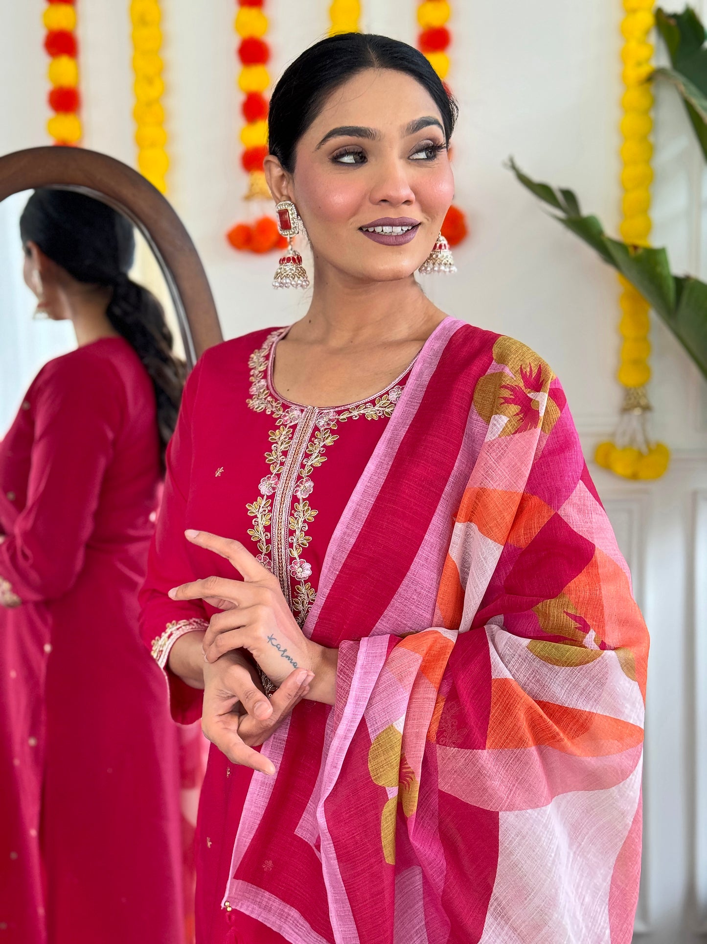 Suhasini	- A kurti that celebrates womanly charm and joy