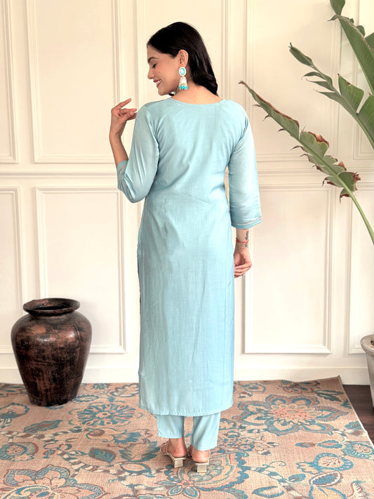 Tripti - A sunrise-inspired kurti glowing with hope