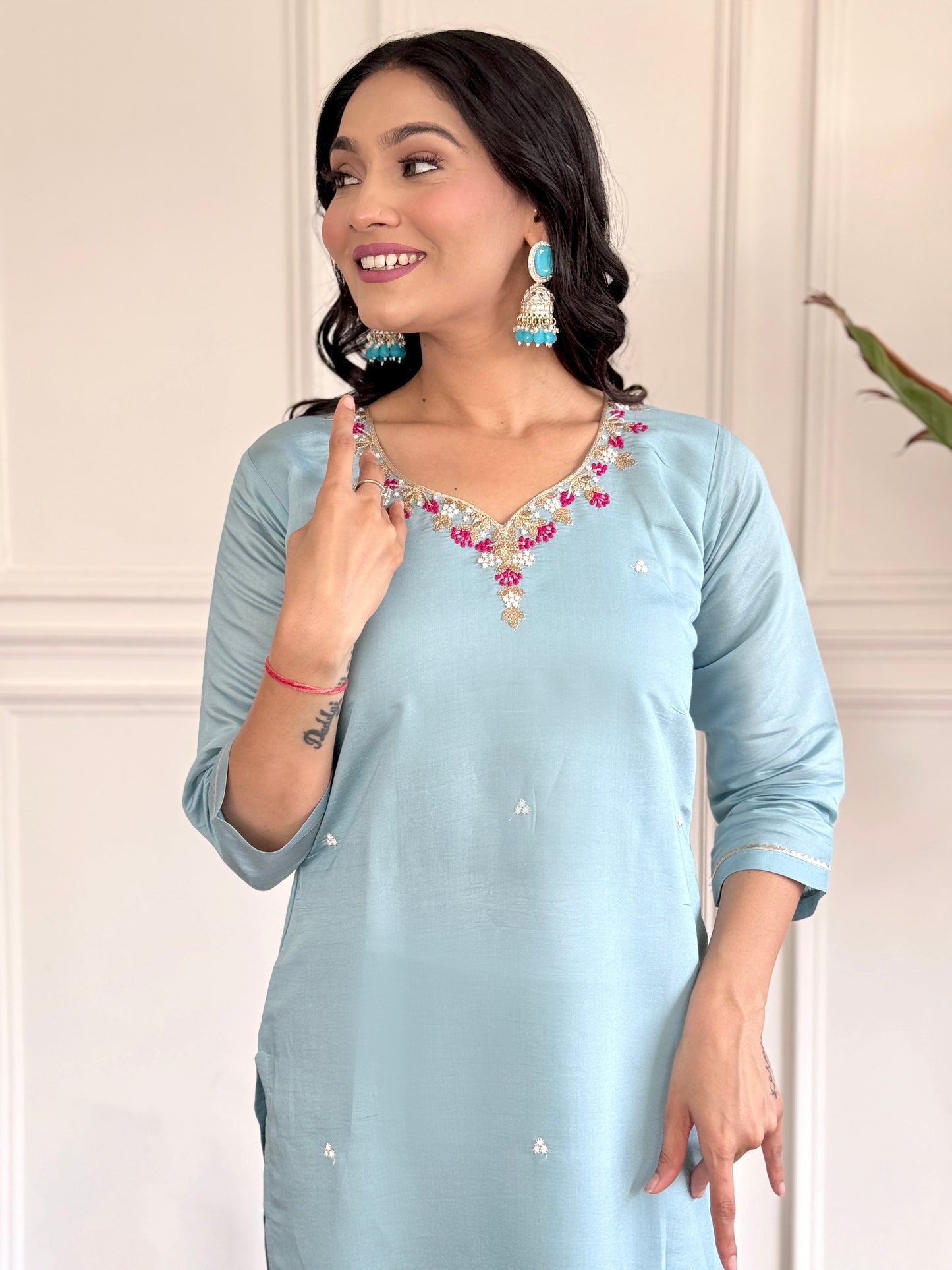 Tripti - A sunrise-inspired kurti glowing with hope