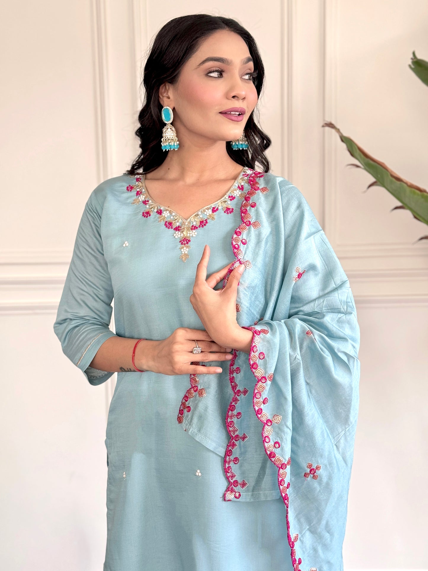 Tripti - A sunrise-inspired kurti glowing with hope