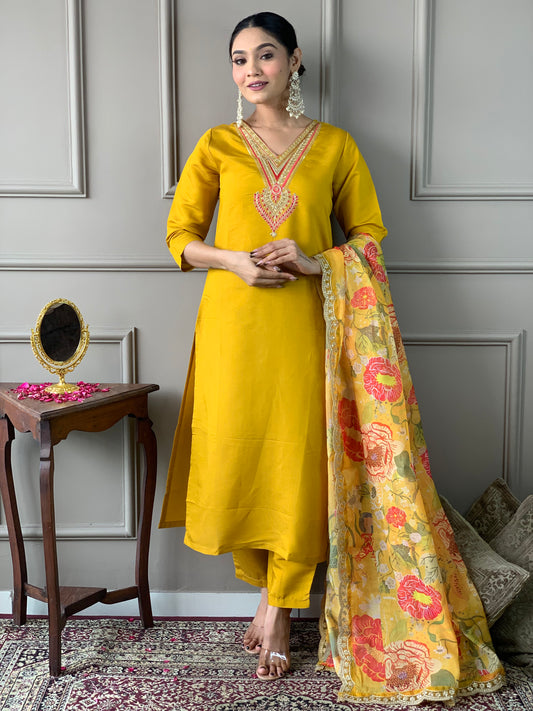 Bhavika - A charming kurti that glows with cultural heritage