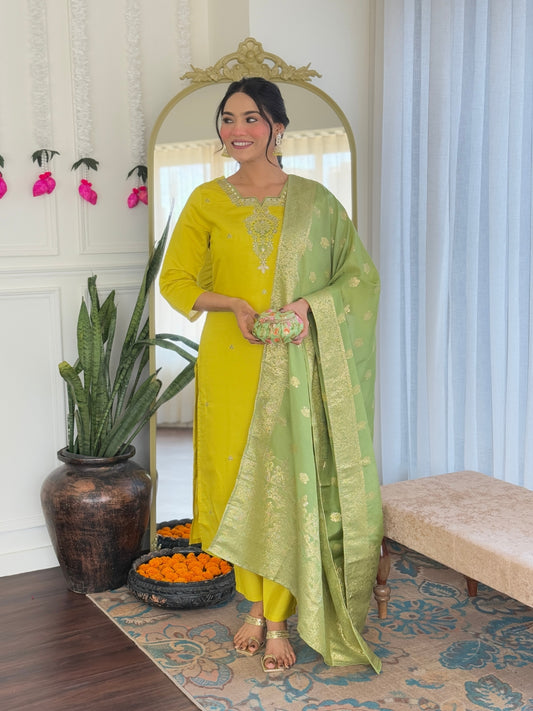 Meghna - A graceful kurti reflecting prosperity and beauty