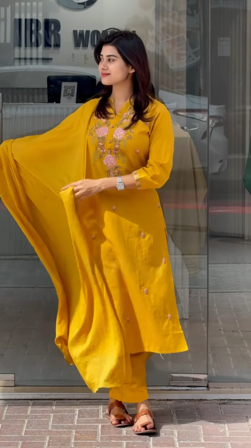 Ojalika - A kurti that embodies womanly strength (Mustard)