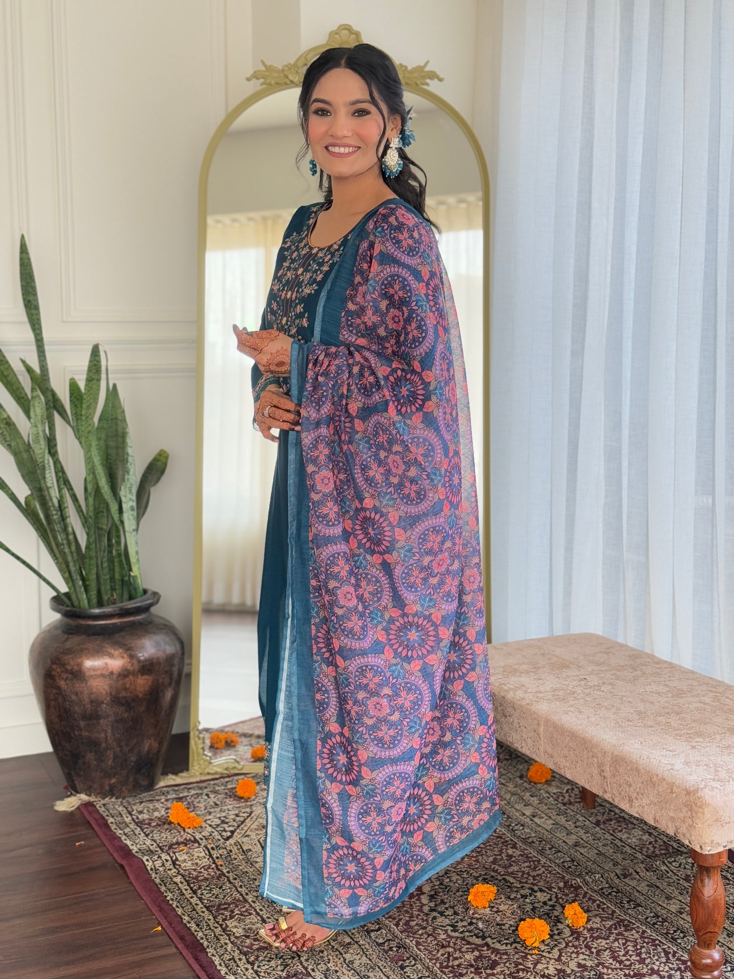 Vritika - A minimal yet radiant kurti for subtle style