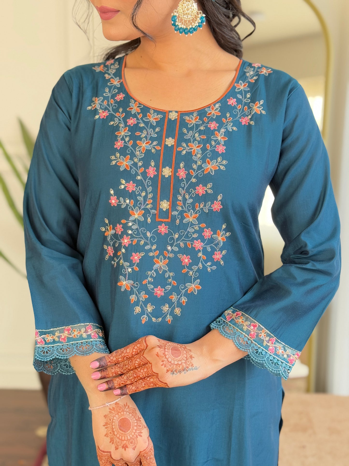 Vritika - A minimal yet radiant kurti for subtle style