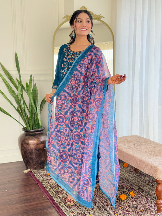 Vritika - A minimal yet radiant kurti for subtle style